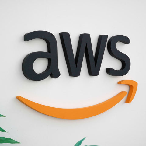 Amazon Web Services 3D Logo wall sign - Office Signs